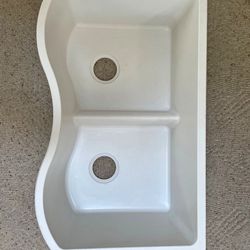 New Quartz Double Sink - Never Used