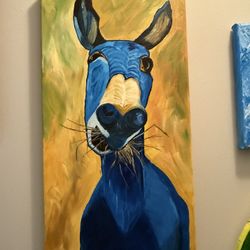 Donkey Painting 