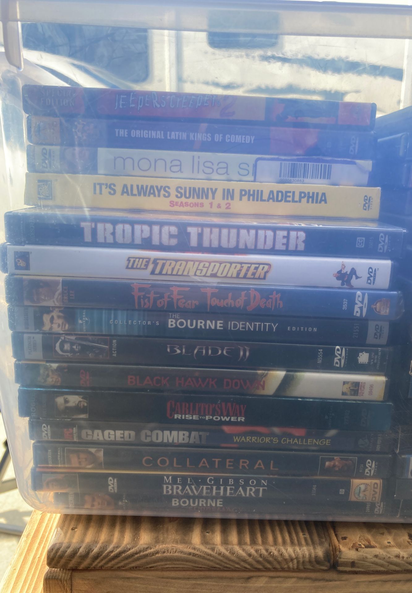 50+ DVDs $45 for all