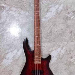  Schecter 5 String Bass Guitar *LIKE NEW*