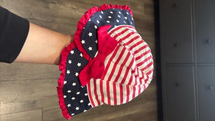 4th of July baby hat