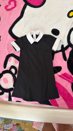 Wednesday Addams toddler costume dress