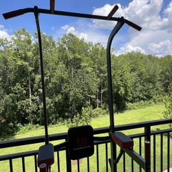 💪 Heavy-Duty Pull-Up Bar Station – Sturdy & Reliable (350 lb Capacity)