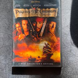 Pirates of The Caribbean DVD (2-disc collectors Edition)