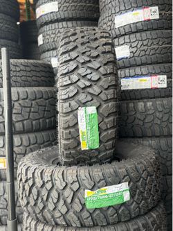 315/75/16 TBB MT 4 New Tires Installed And Balanced included