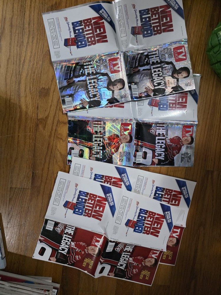 Nascar TV Guide Covers
