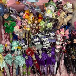 Fancy Refillable Character Pens