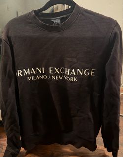 Armani Exchange Milano New York Crewneck Sweatshirt