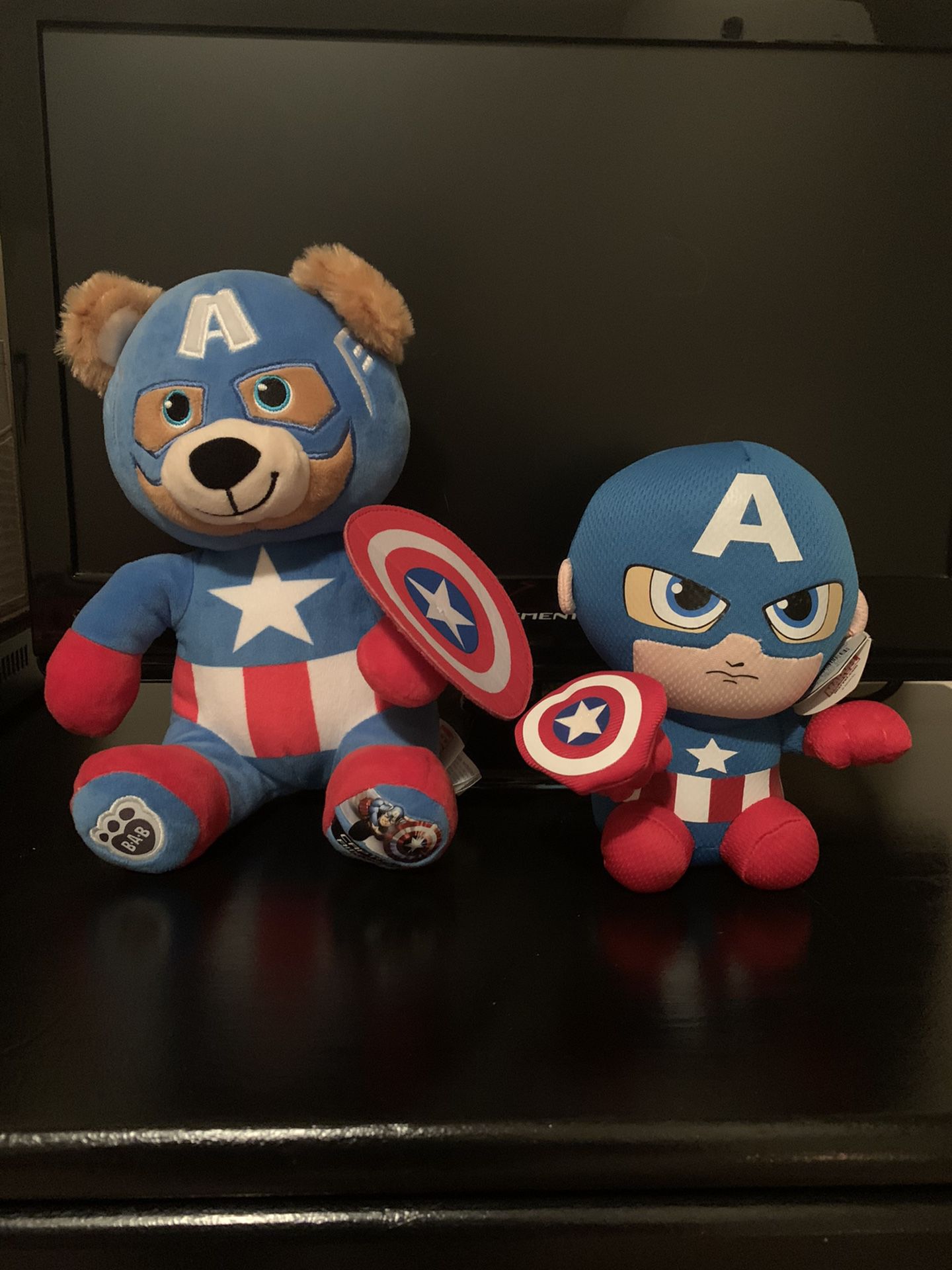 Captain America BAB and Plush Toy