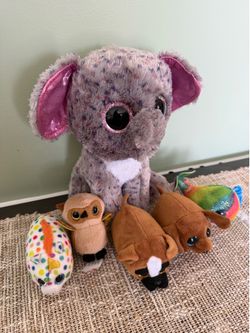 TY Large Beanie Boo and Minis