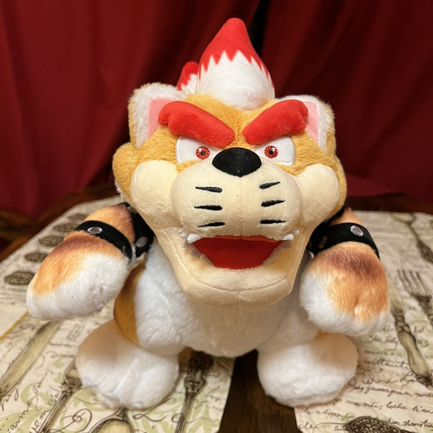 Meowser plush hotsell