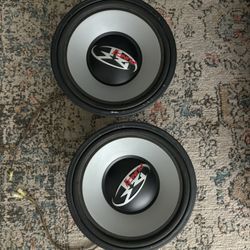 Rockford Fosgate 12s Speakers 