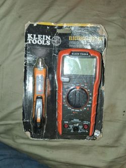 Klein Tools Digital Multimeter Electrical Tester Set Model MM320KIT