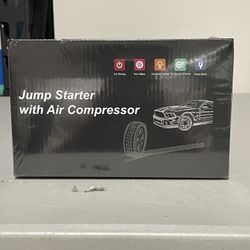 Car Battery Charger Jump Starter with Air Compressor