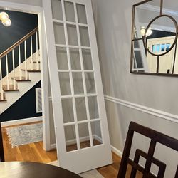 Builder Grade 9’ Glass Panel Door