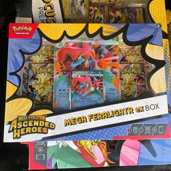 Pokemon feraligatr ascended heroes ex box