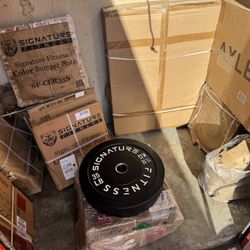 Storage With Weight Plated 