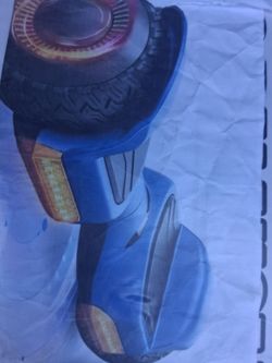 Hoverboard with Bluetooth speakers and lights