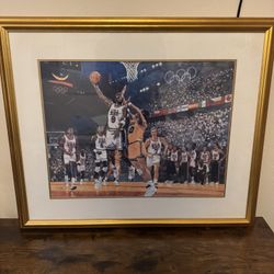 Framed DREAM TEAM Jordan picture