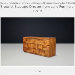Brutalist Dresser