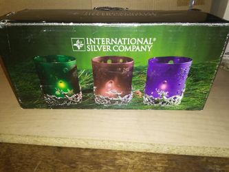 Candle holders set