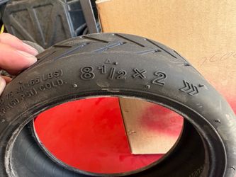Electric scooter tires and 1 new tube