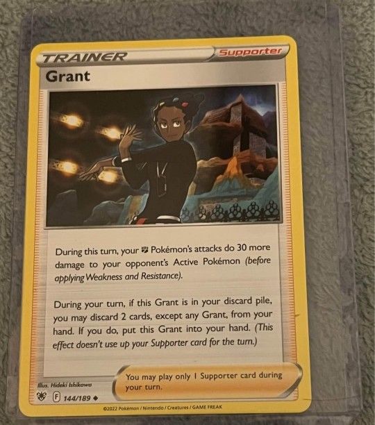 Grant 144/189 Astral Radiance Pokemon Trainer
