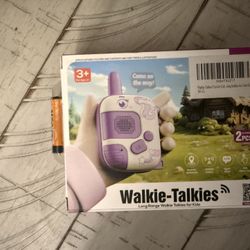 Walkie Talkies For Kids (pair) Comes With Batteries 