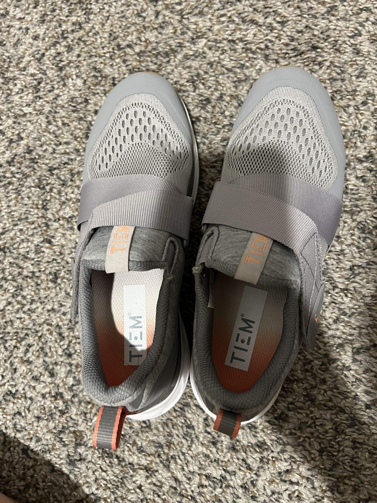 Tiem Cycling Shoes W/ SPD Cleats - Size 6