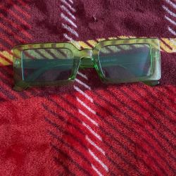 Green Sunglasses 