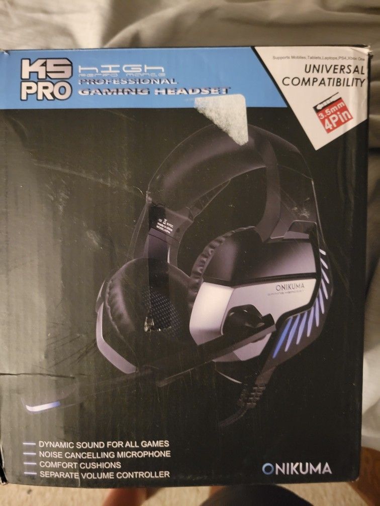 New k5 pro headset.