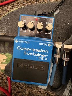 Boss Compression Sustainer CS-3 Pedal