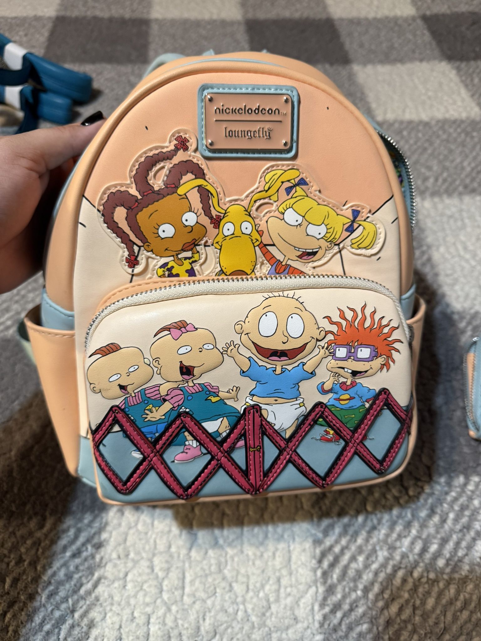 loungefly rugrats backpack and matching wallet