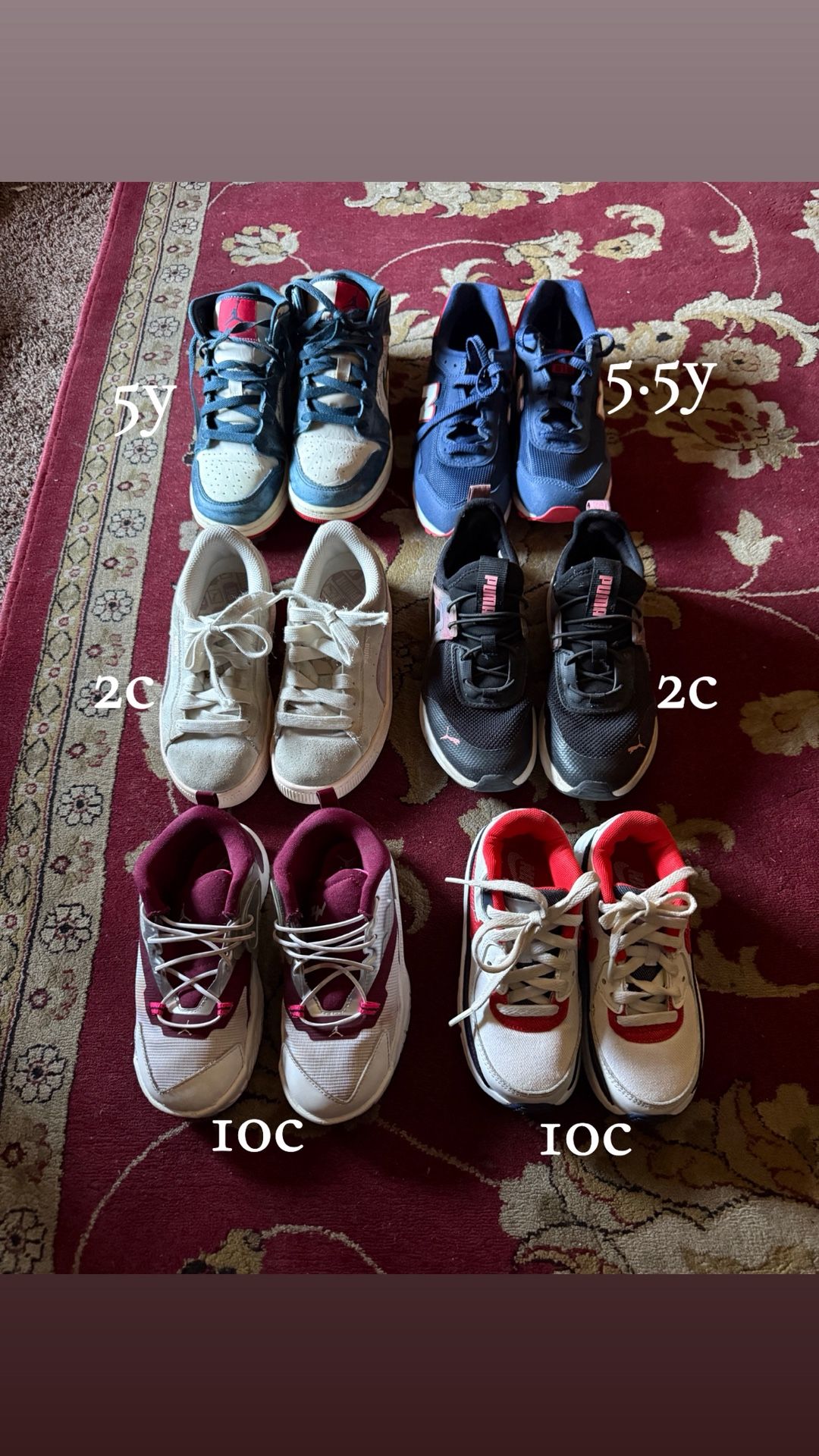 Toddler And Grade School Shoes