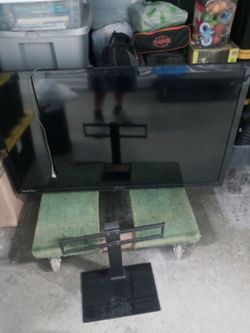 55' TV with stand
