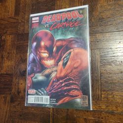 Deadpool Versus Carnage Comic