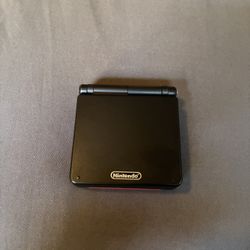 Gameboy Advanced SP With Pokemon Fire Red