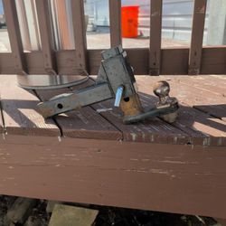 Truck Hitch Receiver With 1 And 7/8" Ball