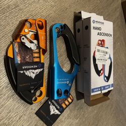 Climbing Hand Ascender for Rock Climbing Arborist (Right and Left) for 8~12 mm Rope