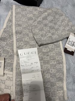 Gucci Brand New Scarf And Beanie