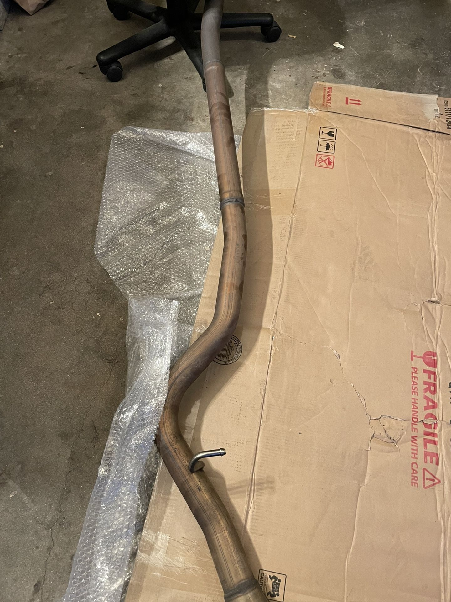 2016 WRX Muffler deleted ready.