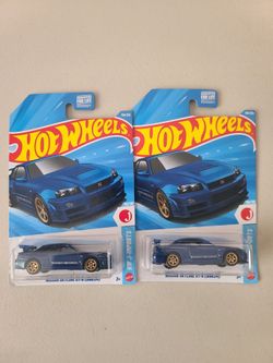 Hotwheels nissan skyline gtr r34