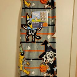 Halloween Bluey Blanket 