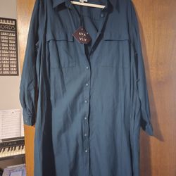 BRAND NEW Dark Green Dress Size 2xl 