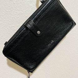 The Sak Leather Wallet Wristlet 