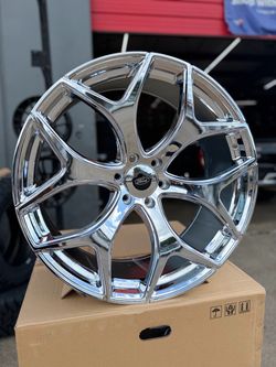 24” shelby chrome rims tires for ford call for prices