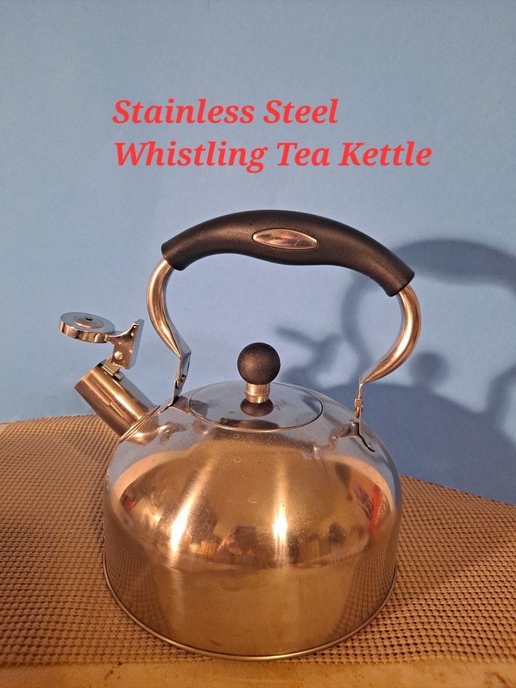 Stainless Steel Whistling Tea Kettle-18.00