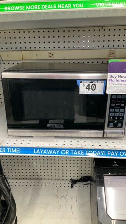 Black+Decker Countertop Microwave