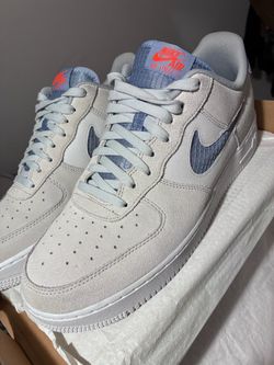 Air Force 1 ‘07  LV8 (Pure Platinum/Indigo Fog-White) Size 11