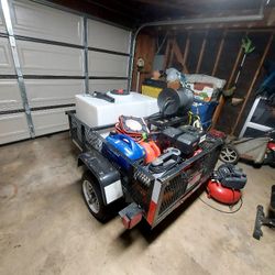Utility Trailer + Water Tank